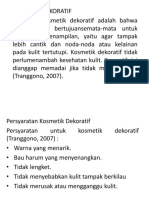 Kosmetik Dekoratif (Perona Pipi)