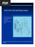 Doosan Servo Turret Maintenance