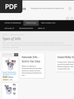 Types of Stills - Learn To Moonshine