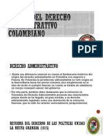 Origen Del Derecho Administrativo Colombiano