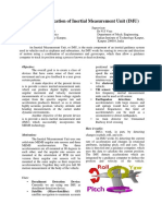 Design and Fabrication of Inertial Measurement Unit (IMU)