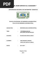 Determinacion de Bacterias Heterotrofas