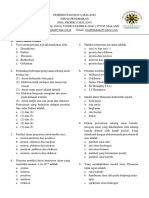 Soal Ulangan Kelas X Perkembangan Teori Atom (Original)