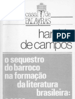 CAMPOS, Haroldo de - O Sequestro Do Barroco