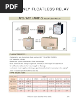 Anly Floatless Relay AFR-1