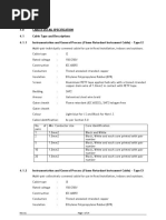 Specification For Instrument Cables