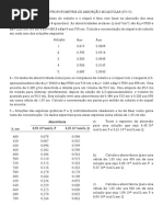 Exeercícios Espectrofotometria Uv-V