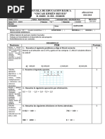 EVALUACIÓNES 5to Sexto Parcial