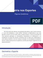 Geometria Nos Esportes - Figuras Quádricas