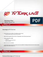 TV Turk Live Business Plan ENG