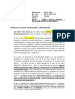 Modelo de Escrito de Impulso Procesal