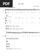 Let It Be - Partitura Completa