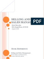 Selling and Sales Management: Birat Shrestha BBA Emph/Hons, KUSOM