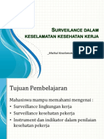 Surveillance Kesehatan Kerja