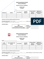 Emilio Aguinaldo College School of Midwifery: Bachelor of Science in Midwifery Major Cases Ob-Gyne