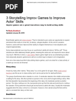 Storytelling Improv Games 2713209