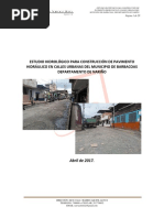 Informe Hidrologico Pavimento Barbacoas PDF