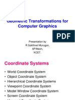 2D & 3D Transformations