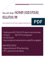 Factory and Machinery (Noise Exposure) Regulations