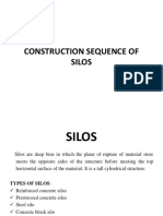 Construction Sequence of Silos