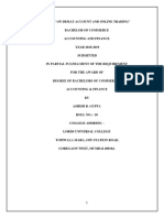 Demat Account & Online Trading Project PDF