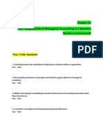 Chapter01.the Changing Role of Managerial Accounting in A Dynamic Business Environment