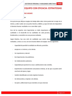 Mod 4 Dirigir Tu Equipo Con Eficacia Estrategias PDF