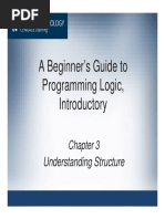 A Beginner's Guide To Programming Logic, Introductory: Understanding Structure