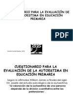 Cuestionario para La Evaluación de La Autoestima - AEP 2018 (1) .PPSX