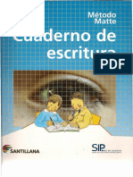 Cuaderno de Escritura I PDF