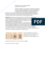 Campo Eléctrico y Lineas Equipotenciales