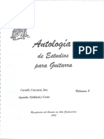 Antología de Estudio para Guitarra Vol 1 PDF