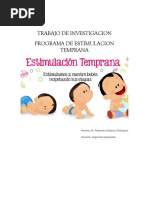 Estimulacion Temprana