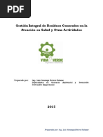 La Gestión de Los Residuos Hospitalarios Compilado