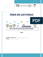 Tren de Lecturas 2018. Quinto Grado PDF