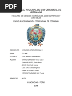 Economia Internacional II Regresiones