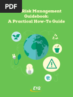 EHS Risk Management Guidebook A Practical How-To Guide