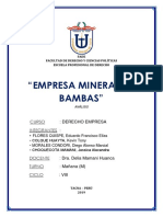 Minera Las Bambas (Análisis)