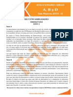 Solucionario San Marcos 2019 II Abd PDF