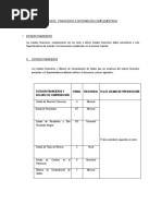 Estados Financieros e Información Complementaria