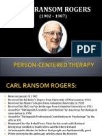 PERSON-CENTERED THERAPY - Lower