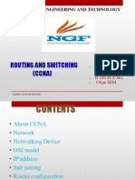 Routing and Switching (CCNA) : NGF College of Engineering and Technology