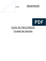 Guía de Recursos de La Ciudad de Gandia