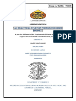 An Analytical Study of Foregin Exchange Market