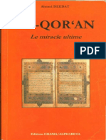 Ahmed Deedat - Coran Le Miracle Ultime PDF