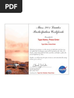 CERT Nasa