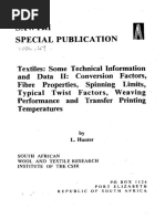 Technical Information and Data of Conversion Factor - Important PDF