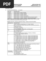 Altronic Cpu-95 Ignition System Application List Medium Engines, 2-18 Cylinders FORM CPU-95 AL 1-02