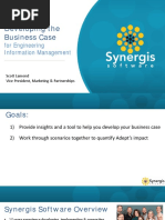 Developing The Business Case: For Engineering Information Management