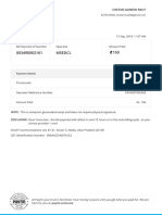 Msedcl 150: Transaction Receipt